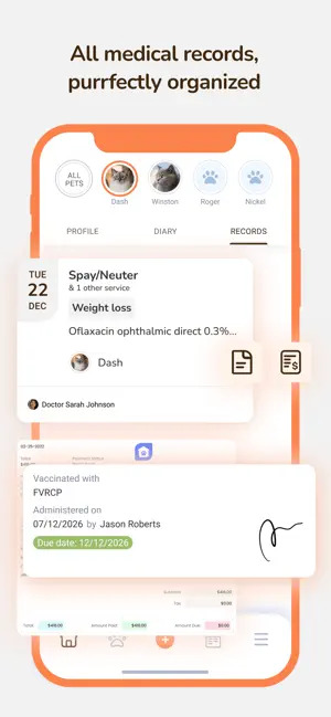 Message your Care Team directly from the app